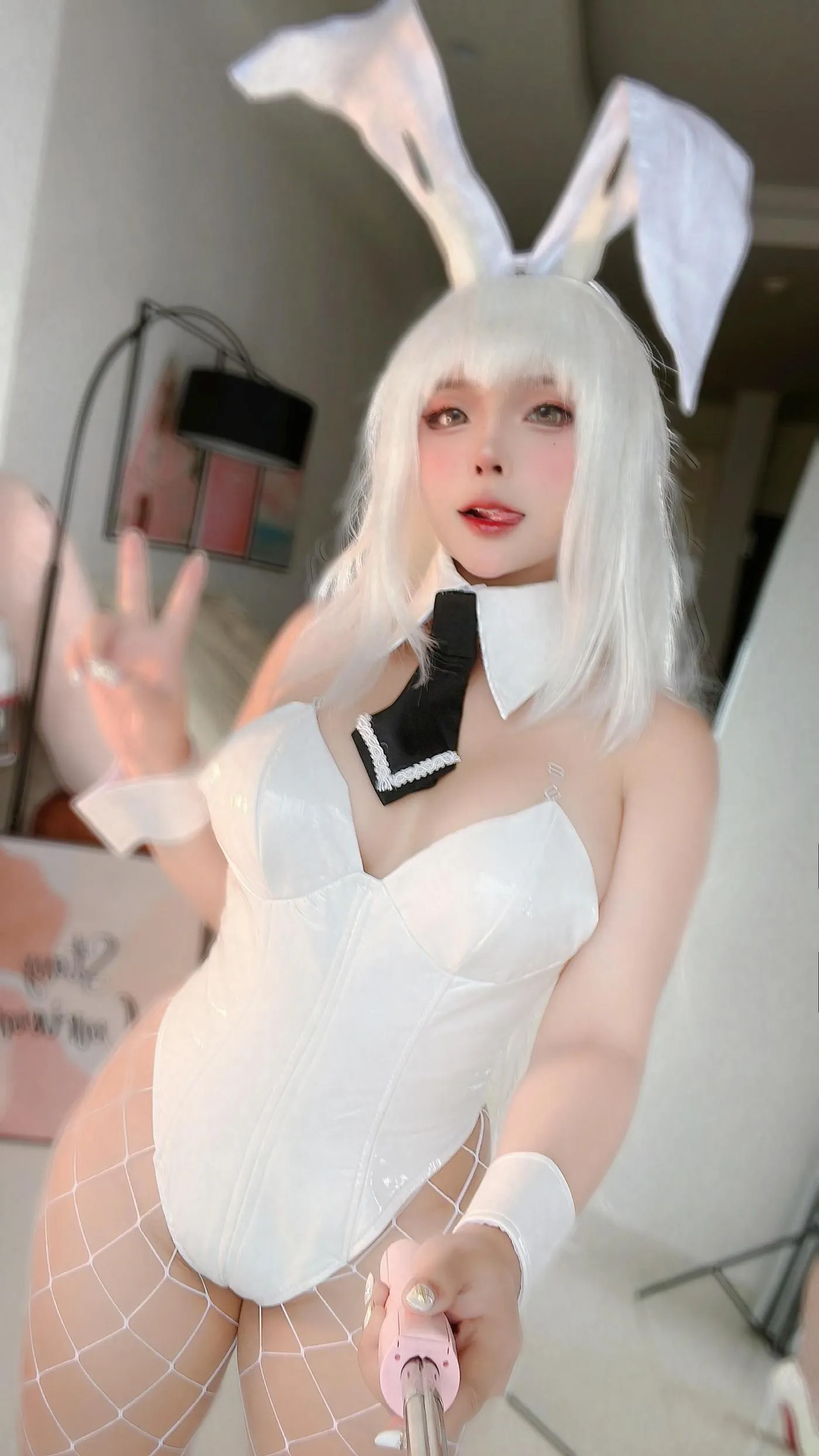 Sayo Momo – NO.19 NIKKE Naughty Oil Bunny [50P]插图9